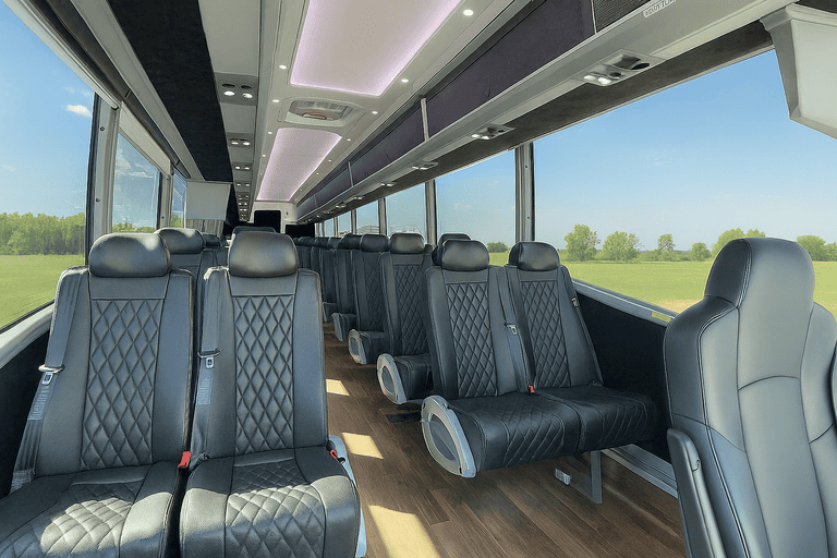 coach bus in Clifton