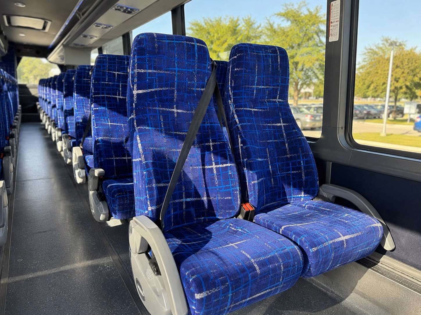 newark devils and prudential center group shuttle bus rentals from clifton