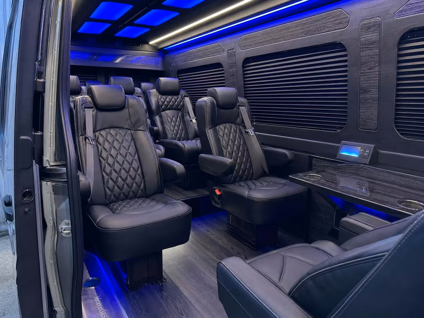 sprinter van transportation for groups and events across clifton